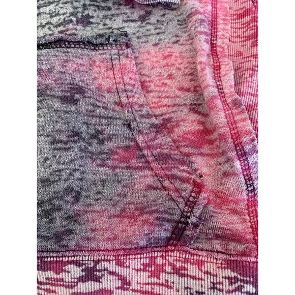 MV‎ Sport Hoodie Multicolor Pink Black Sweatshirt Medium Cute!! - Picture 4 of 7